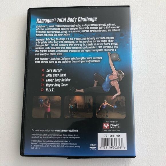Kamagon Total Body Challenge DVD - Picture 2 of 7